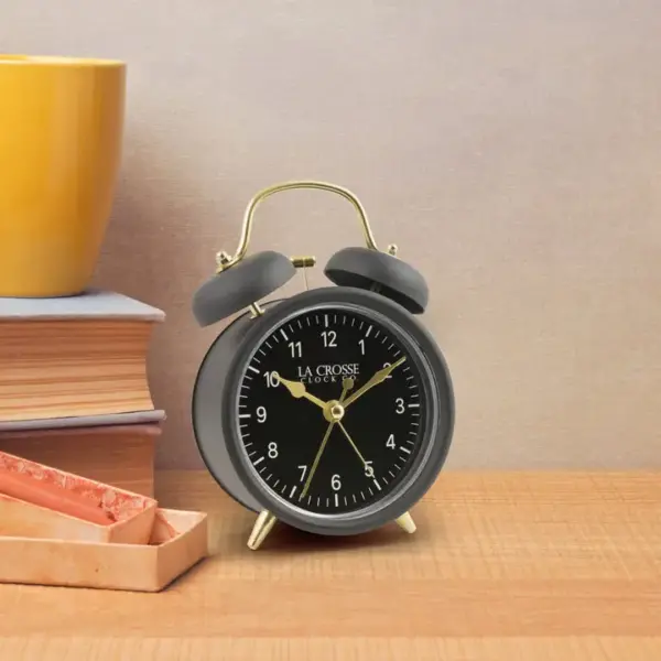 617-3314BG Twin Bell Alarm Clock - Image 4